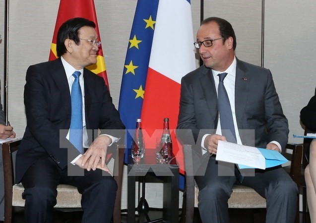 President stresses importance of ties with France - ảnh 1